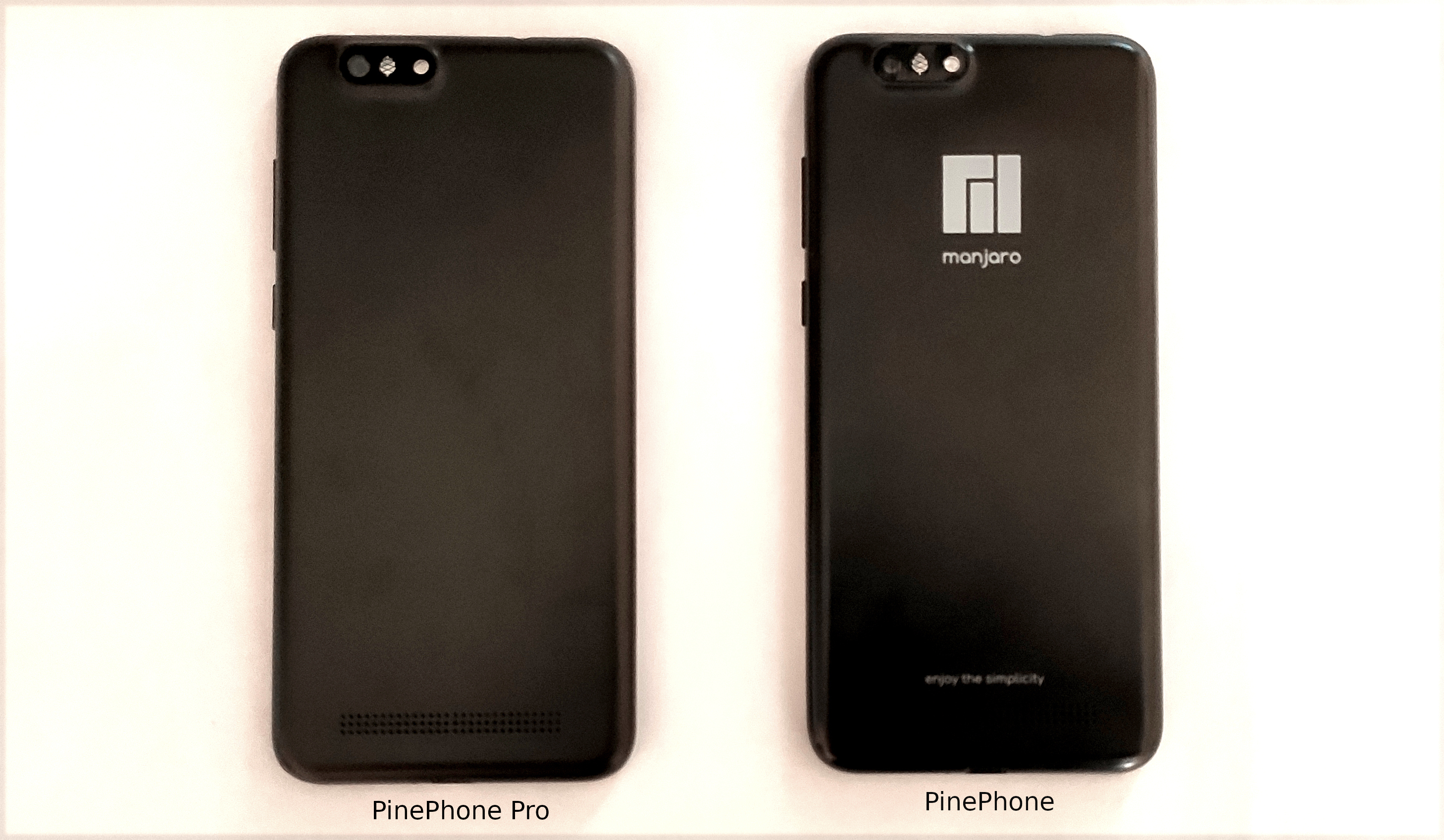 PinePhone Pro and PinePhone Manjaro CE